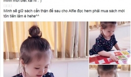 Elly Trần ngầm thừa nhận bé Alfie là con của mình?